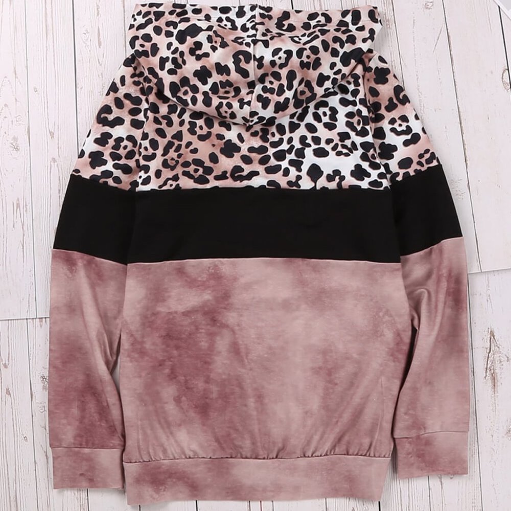 SALE Leopard Hoodie - Picture 3 of 4
